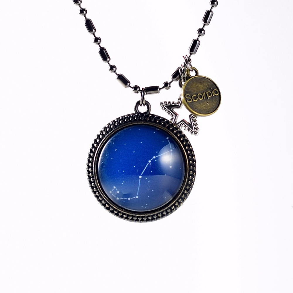 🆕 Scorpio Constellation Zodiac Necklace